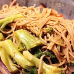 Buckwheat Pasta with Broccoli & Bell Pepper
