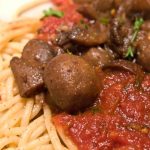 Super Tasty Mushroom Marinara with Pasta