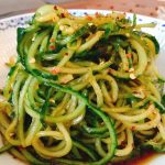 Chilled Sweet & Sour Cucumber Noodles with Toasted Sesame Seeds